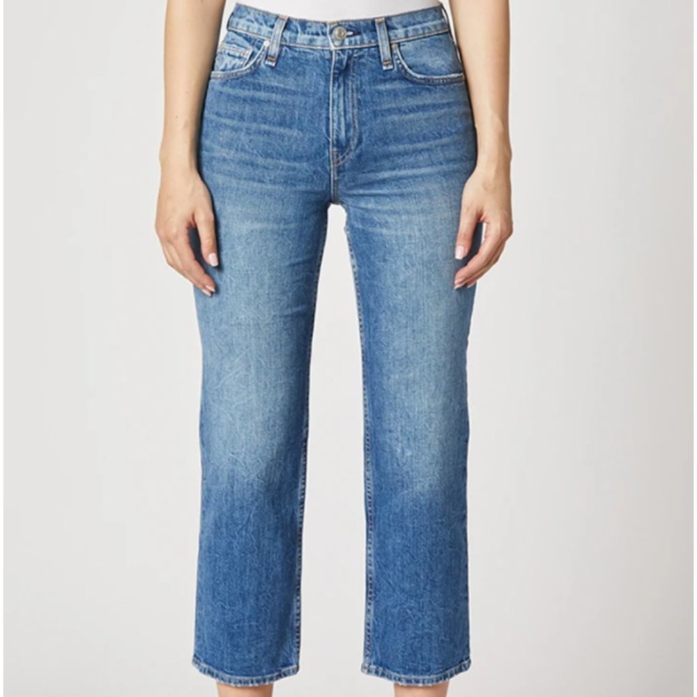 Hudson Remi high rise straight crop